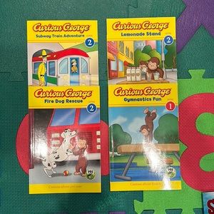 🆕 Curious George - 4 books